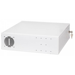 Stalflex CHR19-3U-420W 19" 3U 420mm mély fehér CCTV rack