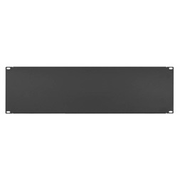 Stalflex RP19-3U-B 19" 3U fekete takaró panel