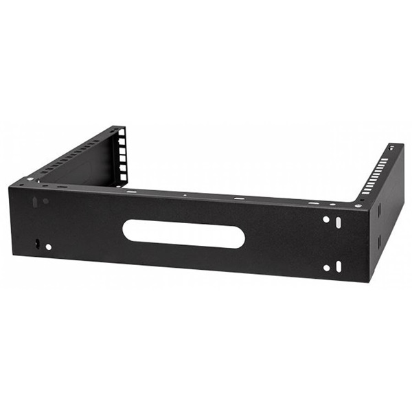 Stalflex WRH19-2U-330B 19" 2U 330mm mély fekete fali rack keret