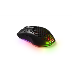 SteelSeries Aerox 3 (2022) Onyx wireless fekete optikai gamer egér