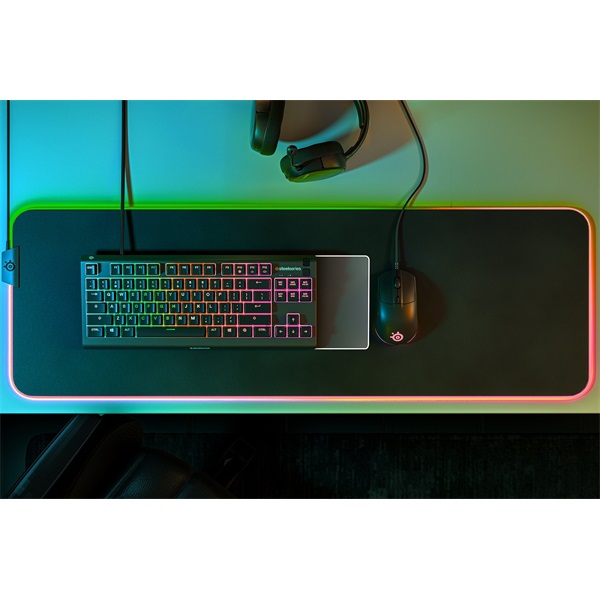 SteelSeries Apex 3 TKL UK fekete gamer billentyűzet