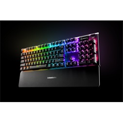 SteelSeries Apex 5 (Blue Switch) UK fekete gamer billentyűzet