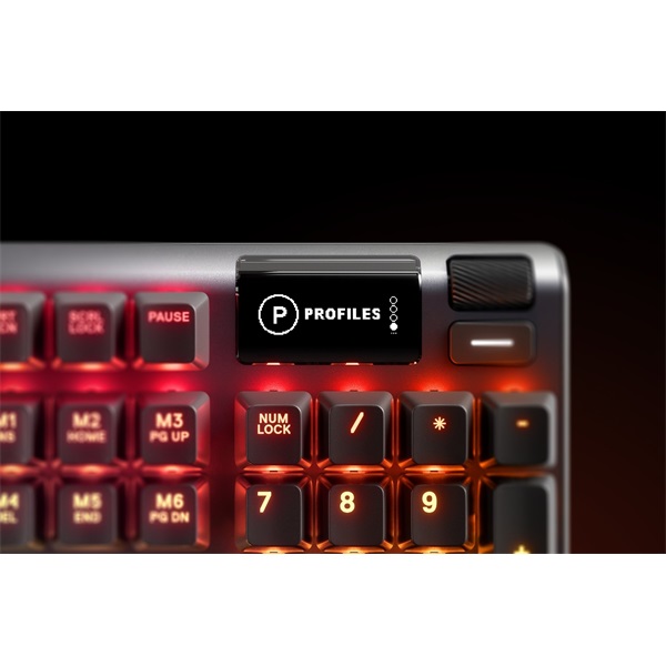 SteelSeries Apex 7 (Brown Switch) UK fekete gamer billentyűzet