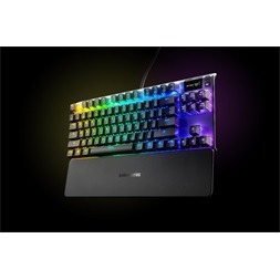 SteelSeries Apex 7 TKL (Brown Switch) UK fekete gamer billentyűzet