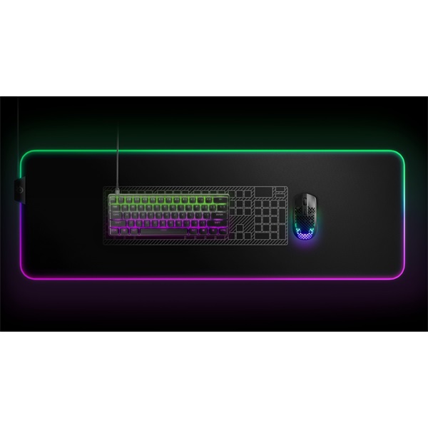 SteelSeries Apex Pro Mini UK fekete gamer billentyűzet