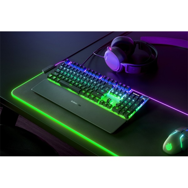 SteelSeries Apex Pro UK fekete gamer billentyűzet