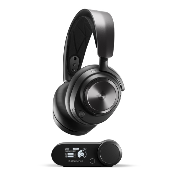 SteelSeries Arctis Nova Pro Wireless X fekete gamer headset