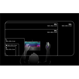 SteelSeries QCK 3XL ETAIL gamer egérpad