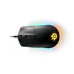 SteelSeries Rival 3 fekete optikai gamer egér