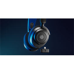 Steelseries Arctis Nova 7P vezeték nélküli kék-fekete gamer headset