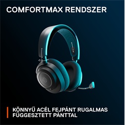 Steelseries Arctis Nova 7P vezeték nélküli kék-fekete gamer headset