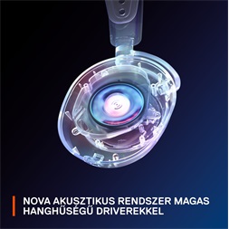 Steelseries Arctis Nova 7P vezeték nélküli kék-fekete gamer headset