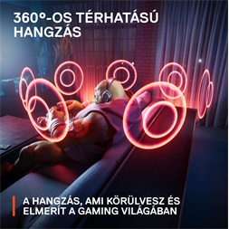 Steelseries Arctis Nova 7 vezeték nélküli fekete gamer headset