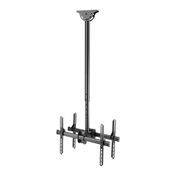 Stell SHO 3910 Dual 40"-70" VESA 600x400 dönthető, forgatható mennyezeti TV tartó