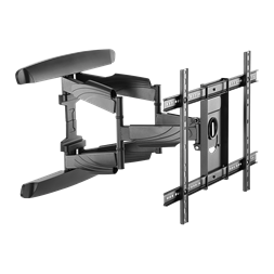 Stell SHO 7620 40-70" VESA 600x400 dönthető, forgatható dupla karos fali konzol