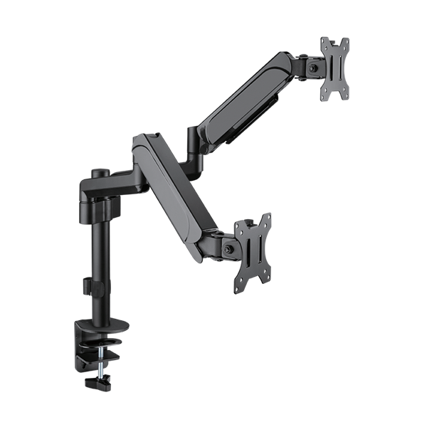 Stell SOS 2122 17"-32" kétkaros asztali monitor tartó konzol