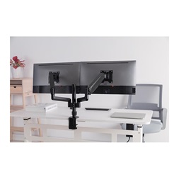 Stell SOS 2122 17"-32" kétkaros asztali monitor tartó konzol