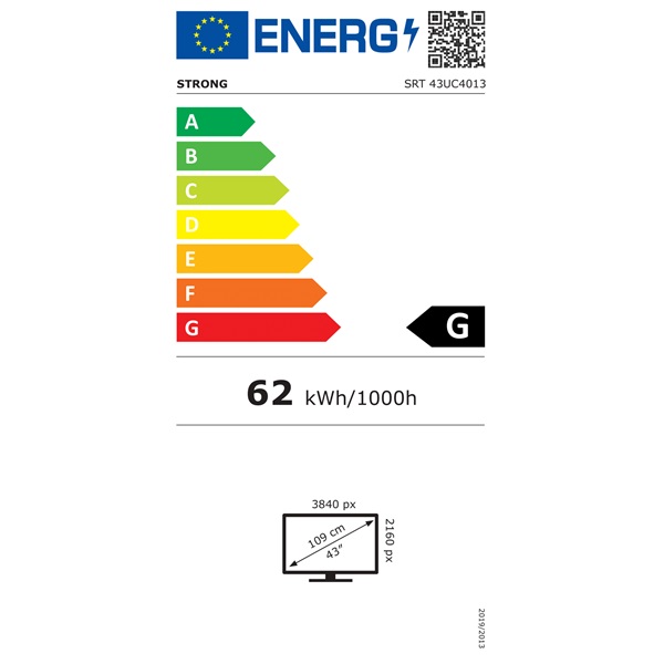 Strong 43" SRT43UC4013 UHD 4K LED TV