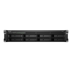 Synology RS1221RP+ (4G) 8x SSD/HDD 2U redundáns tápegységes rackbe szerelhető NAS