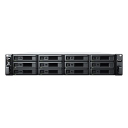 Synology RS2423RP+ (8GB) 12x SSD/HDD 2U redundáns tápegységes rackbe szerelhető NAS