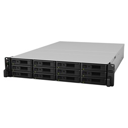 Synology RS3621RPXS 12x SSD/HDD 2U redundáns tápegységes rackbe szerelhető NAS