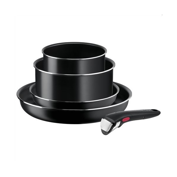 TEFAL L1539543 INGENIO Easy Cook & Clean Black 5 db-os edénykészlet