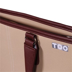 TOO 15,6" bézs női notebook táska