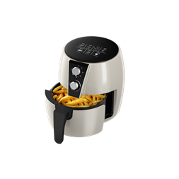 TOO AF-130W-1500 W fehér 4,5 L forrólevegős sütő (air fryer/airfryer)