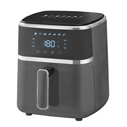 TOO AF-140B-1400 W fekete 5 L forrólevegős sütő digitális vezérléssel (air fryer/airfryer)