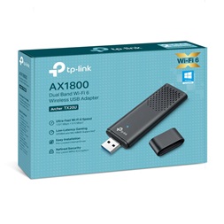 TP-Link Archer TX20U AX1800 Wi-Fi 6 802.11ax Dual Band Vezeték nélküli USB adapter