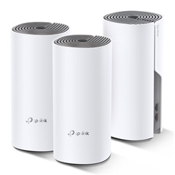 TP-Link DECO E4 AC1200 Whole-home Mesh Dual Band 802.11ac vezeték nélküli rendszer (3db-os)