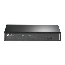 TP-Link TL-SF1008LP 8x10/100Mbps LAN port 4xPoE nem menedzselhető asztali switch