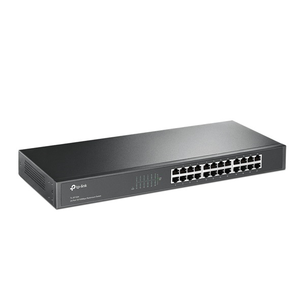 TP-Link TL-SF1024 24 LAN 10/100Mbps nem menedzselhető rack switch