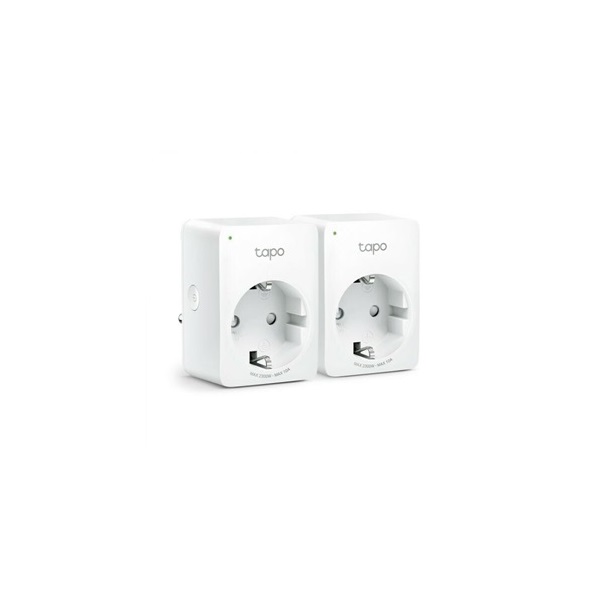 TP-Link Tapo P100 Távolról vezérelhető 2,4GHz Wi-Fi-s Smart Plug Dugalj (2db-os)