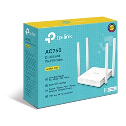 TP-Link Archer C24 AC750 802.11ac Dual-Band Vezeték nélküli Router