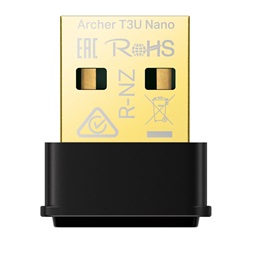 TP-Link Archer T3U Nano AC1300 MU-MIMO Dual-Band Vezeték nélküli USB adapter