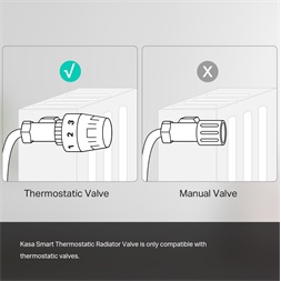 TP-Link KE100 KIT Kasa okos Wi-Fi Termosztát Radiátorszelep