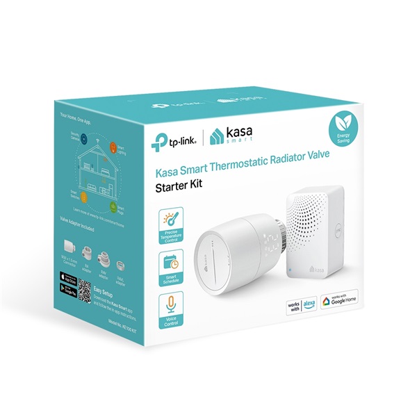 TP-Link KE100 KIT Kasa okos Wi-Fi Termosztát Radiátorszelep