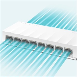 TP-Link LS1008 8x10/100 FE LAN port nem menedzselhető asztali switch