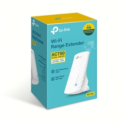 TP-Link RE190 AC750 Dual-Band Vezeték nélküli Range Extender