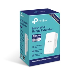 TP-Link RE300 AC1200 Mesh Dual-Band Vezeték nélküli Range Extender