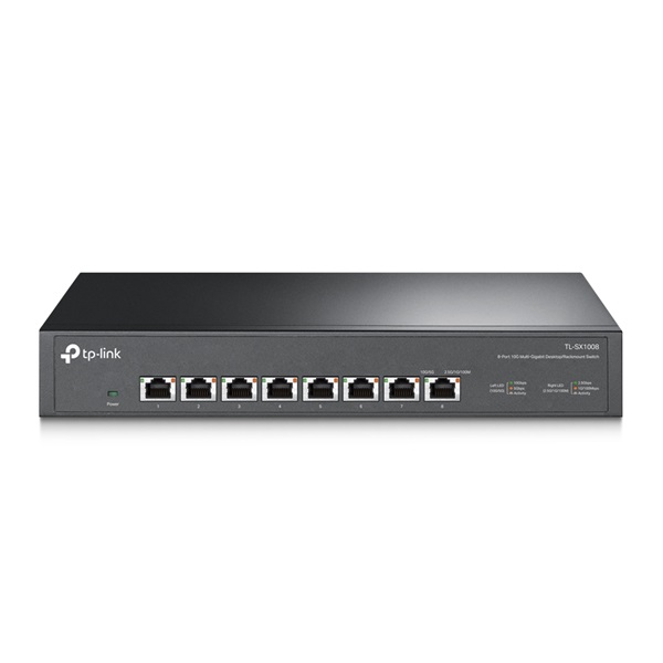 TP-Link TL-SX1008 8x10GbE LAN port nem menedzselhető asztali/rack switch