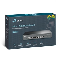 TP-Link TL-SX1008 8x10GbE LAN port nem menedzselhető asztali/rack switch