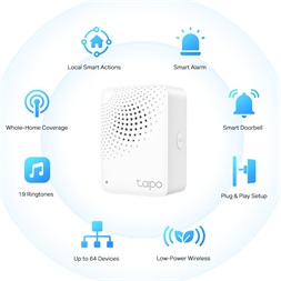 TP-Link Tapo H100 csengő/sziréna Smart IoT Hub