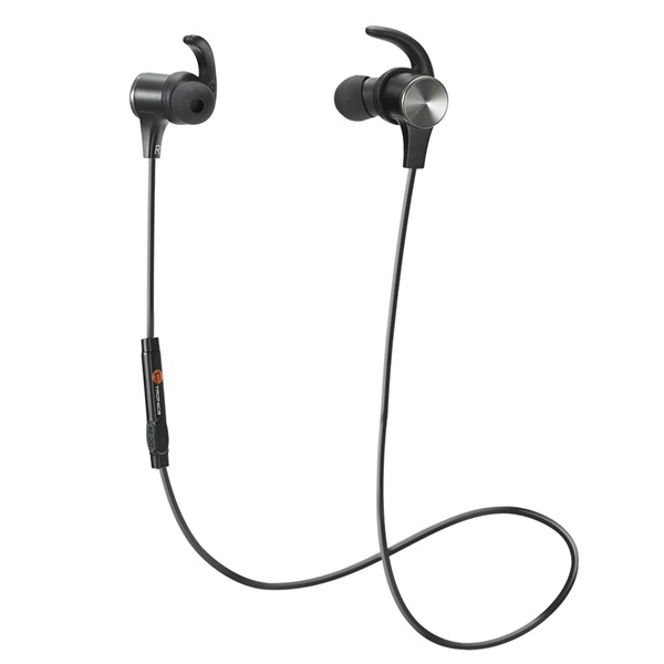 Taotronics TT-BH07 Bluetooth sztereó fekete sport fülhallgató