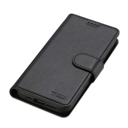 Tech-Protect TP603989 iPhone 15 Plus MagSafe Wallet flipes fekete bőrtok