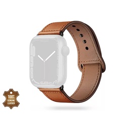 Tech-Protect TP928103 Apple Watch 38/40/41mm barna valódi bőr szíj