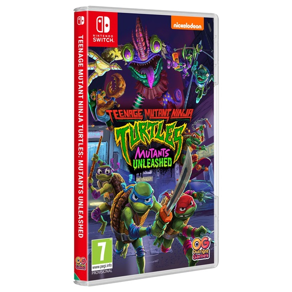 Teenage Mutant Ninja Turtles: Mutants Unleashed Nintendo Switch játékszoftver