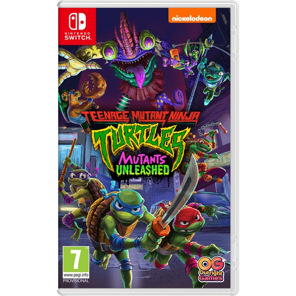 Teenage Mutant Ninja Turtles: Mutants Unleashed Nintendo Switch játékszoftver