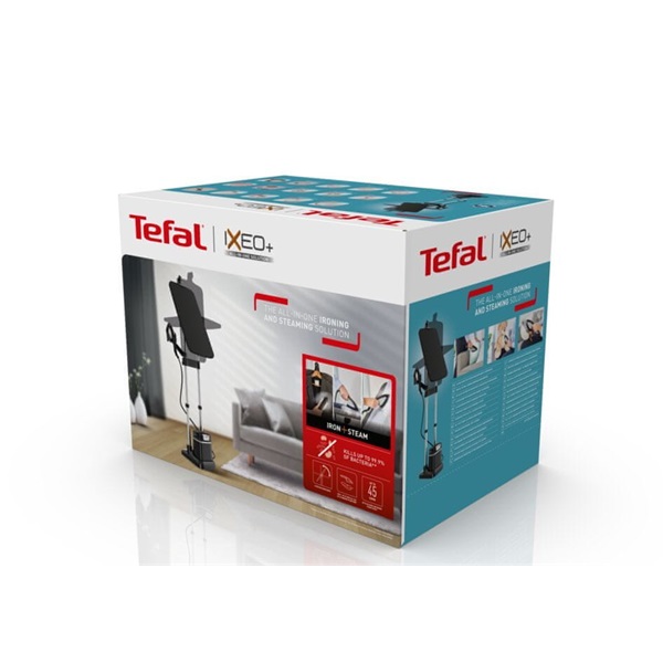 Tefal IXEO+ QT1510E0 fekete álló ruhagőzölő